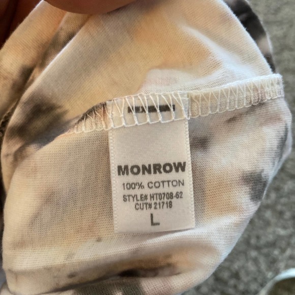 Monrow Tie Dye Tee - Large - Picture 4 of 4
